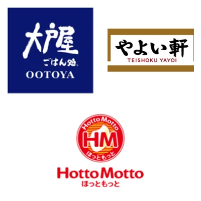 定食・弁当5社